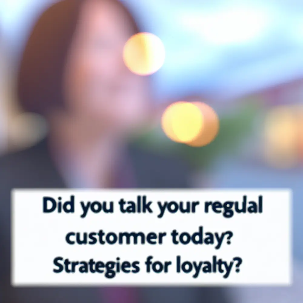 Have You Talked to Your Frequent Customer Today? Strategies for Customer Loyalty