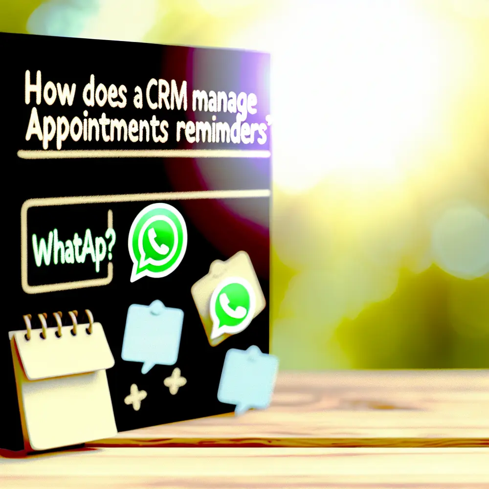 How a CRM Helps You Manage Appointments and Reminders via WhatsApp