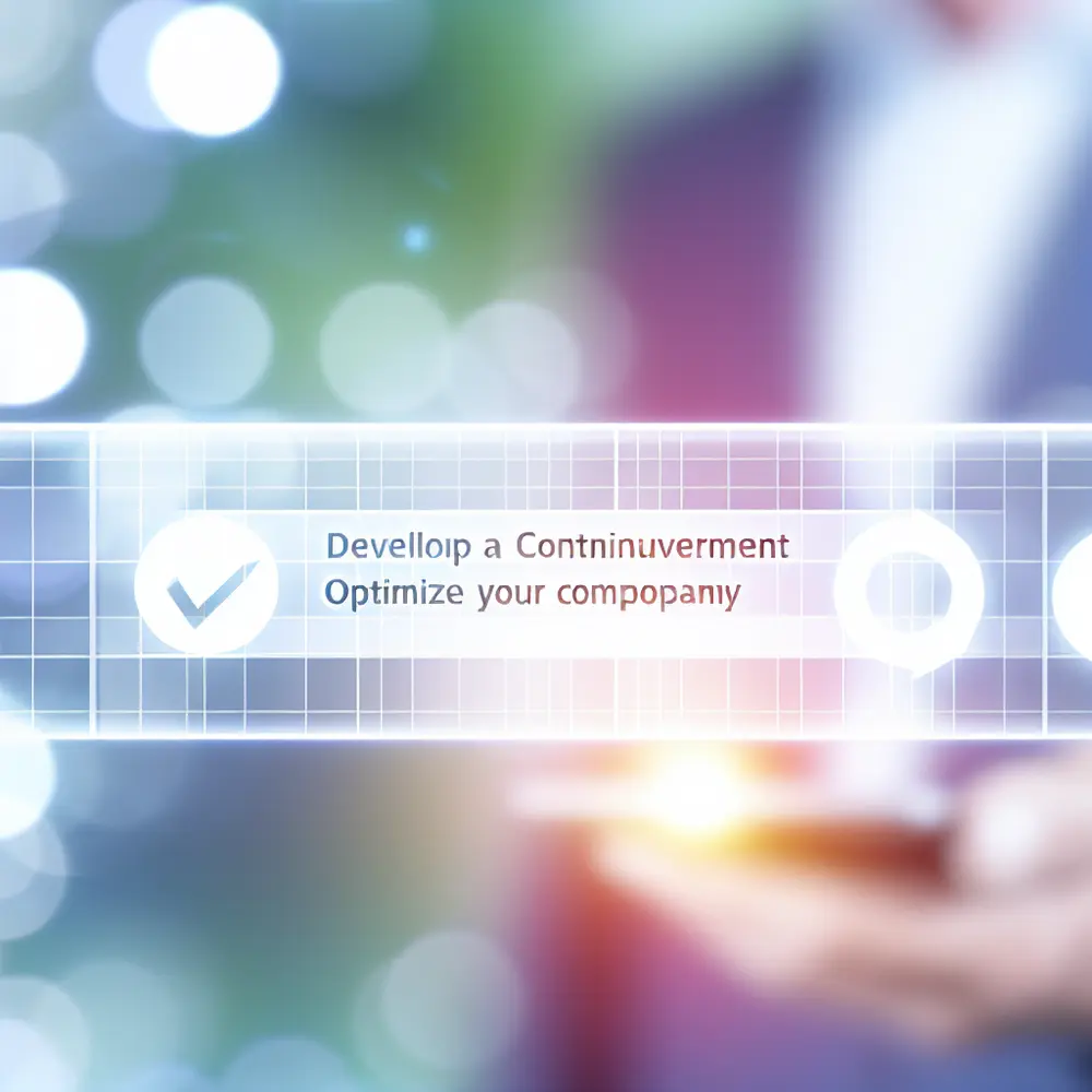 How to Create a Continuous Improvement Plan and Optimize Your Business