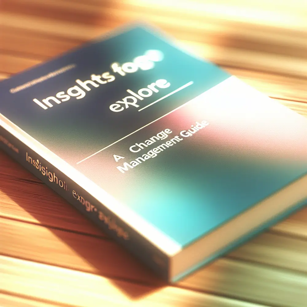 Insights para Explorar: Um Guia de Gestão de Mudanças