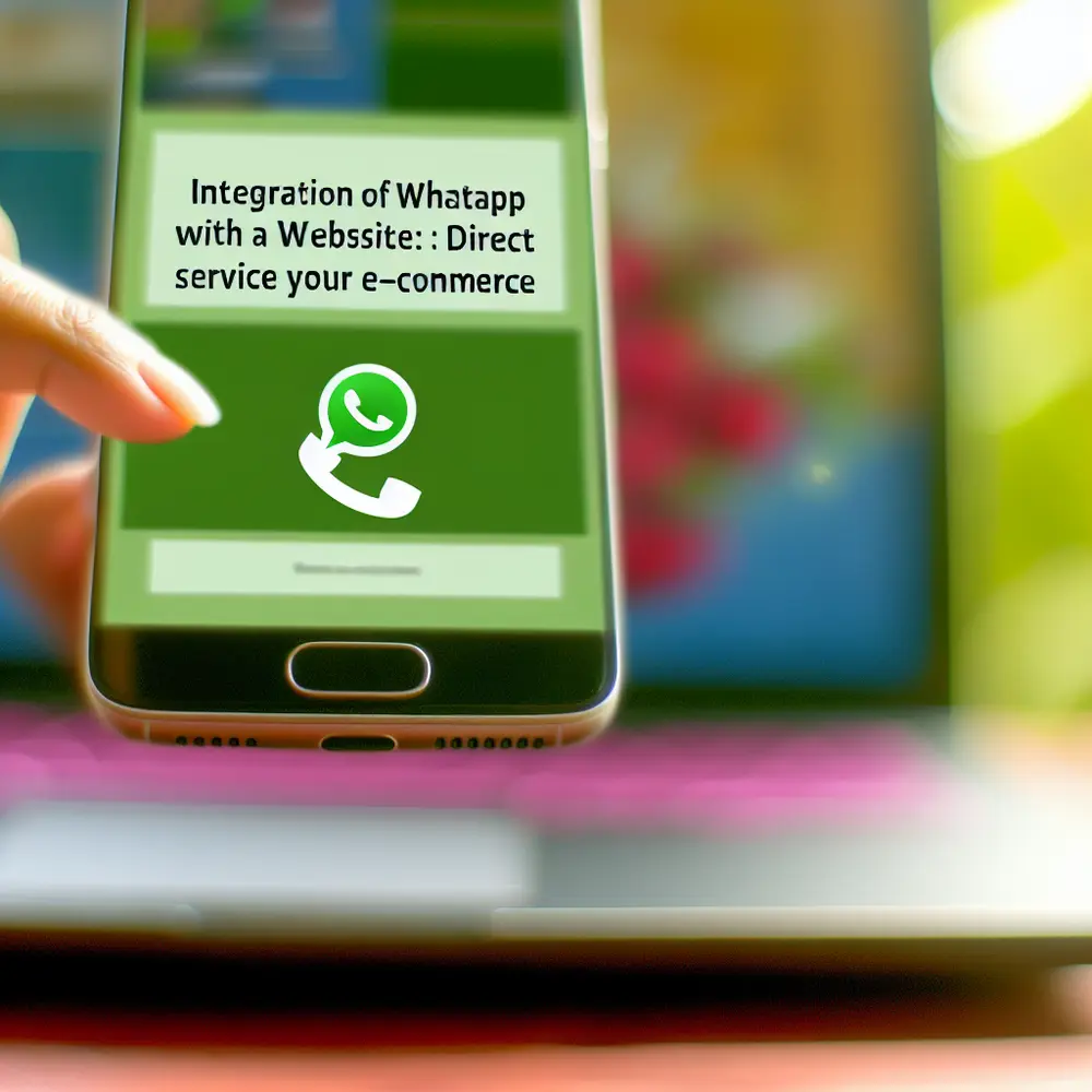 Integración WhatsApp Sitio: Atención Directa de su E-commerce