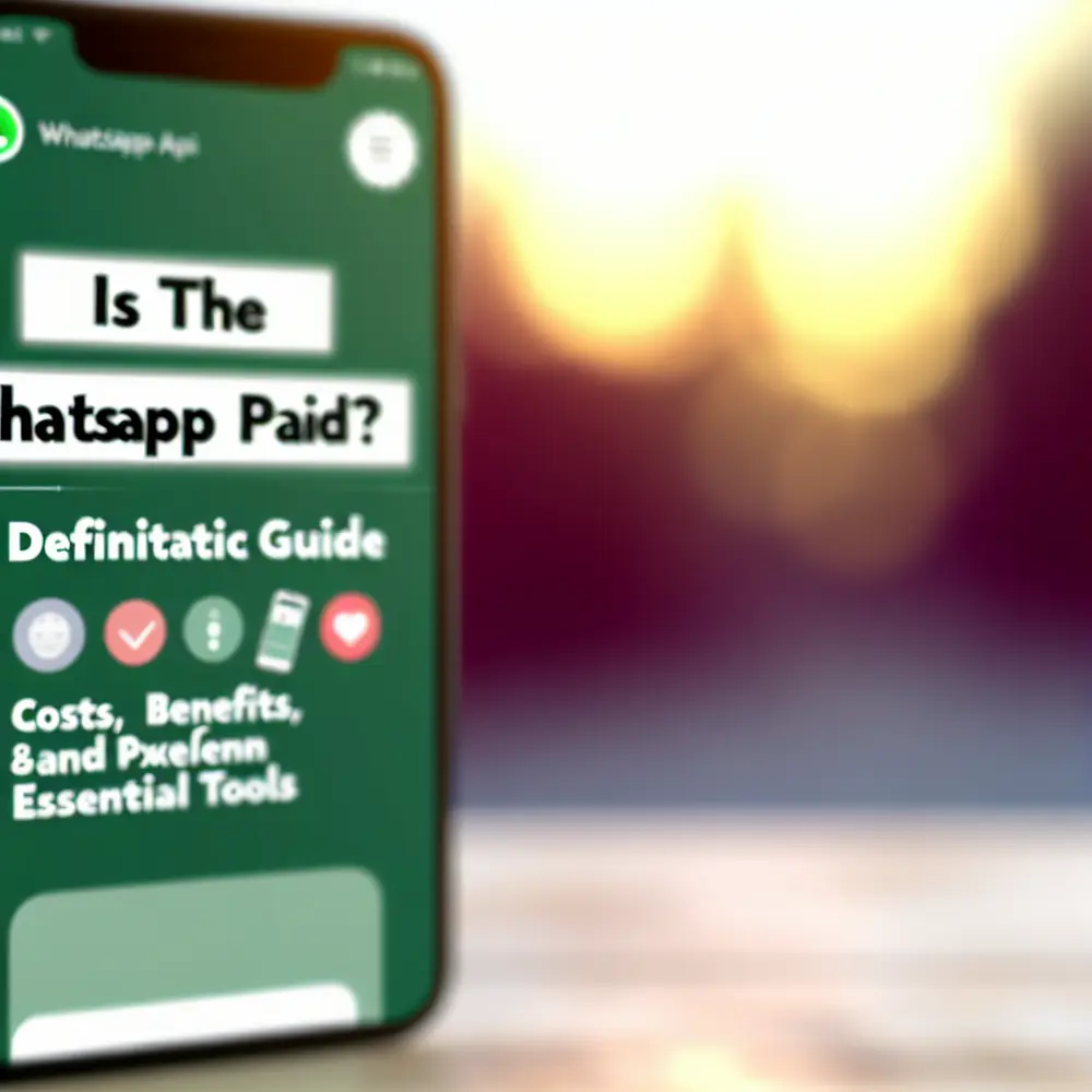 ¿La API de WhatsApp es de pago?: [GUÍA DEFINITIVA] Costos, Beneficios y Herramientas Esenciales