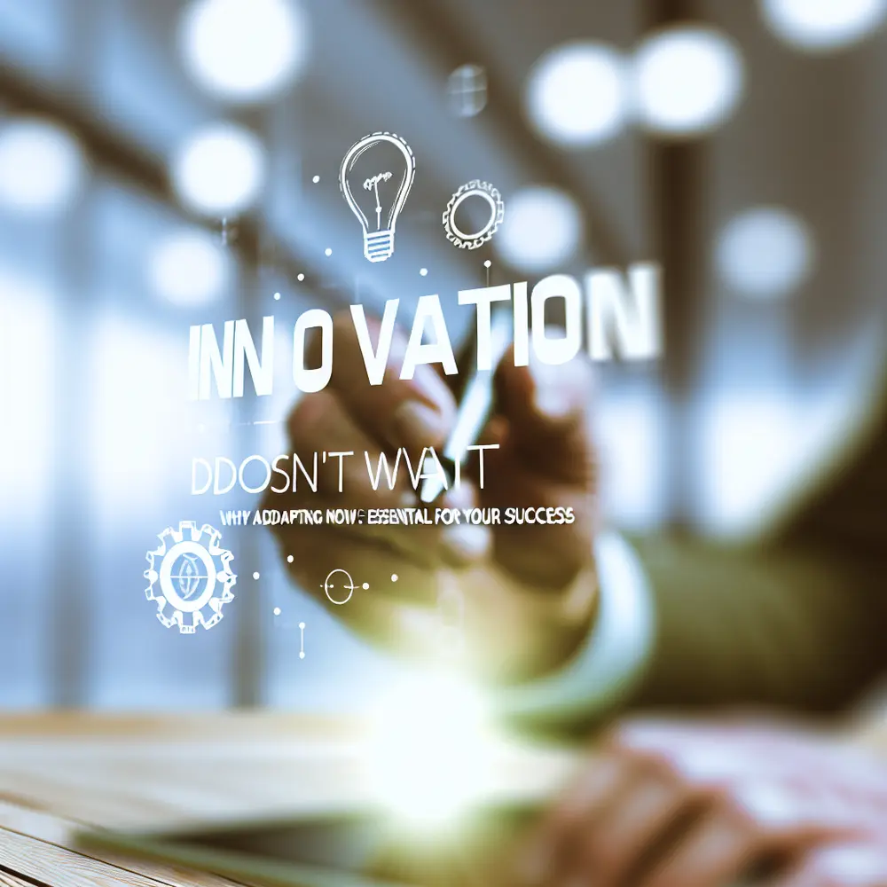 La Innovación No Espera: Por Qué Adaptarse Ahora es Esencial para Su Éxito