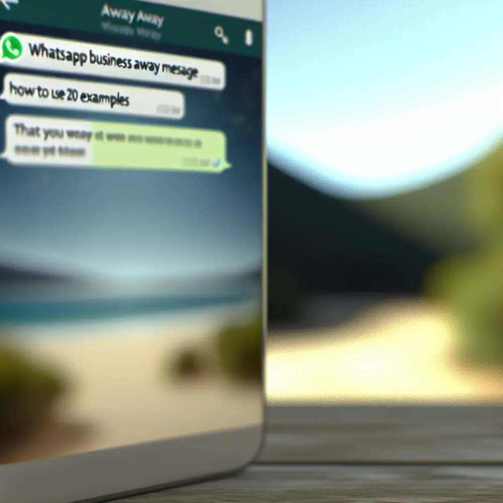 Mensagem Automática do WhatsApp Business: Como Usar e 20 Exemplos