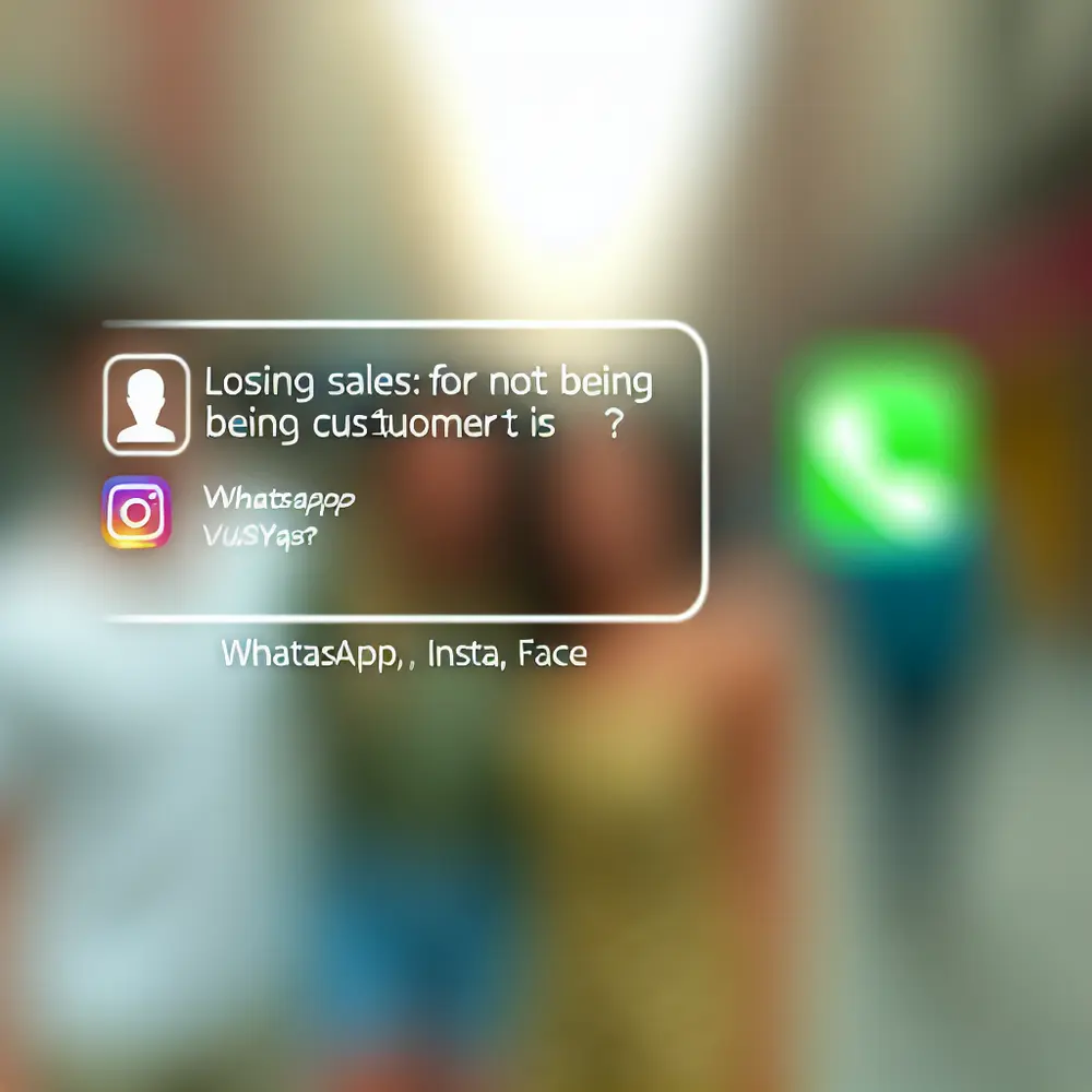 Perdiendo Ventas: Por No Estar Donde Está Su Cliente (WhatsApp, Insta, Face)