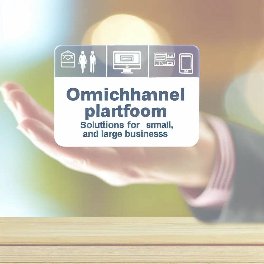 Plataforma Omnichannel: Soluciones para Pequeñas, Medianas y Grandes Empresas