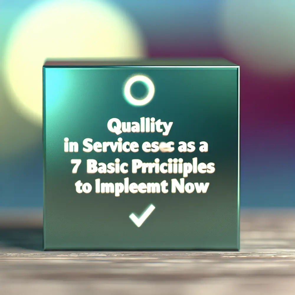 Quality in Customer Service as a Differentiator: 7 Basic Principles to Implement Now