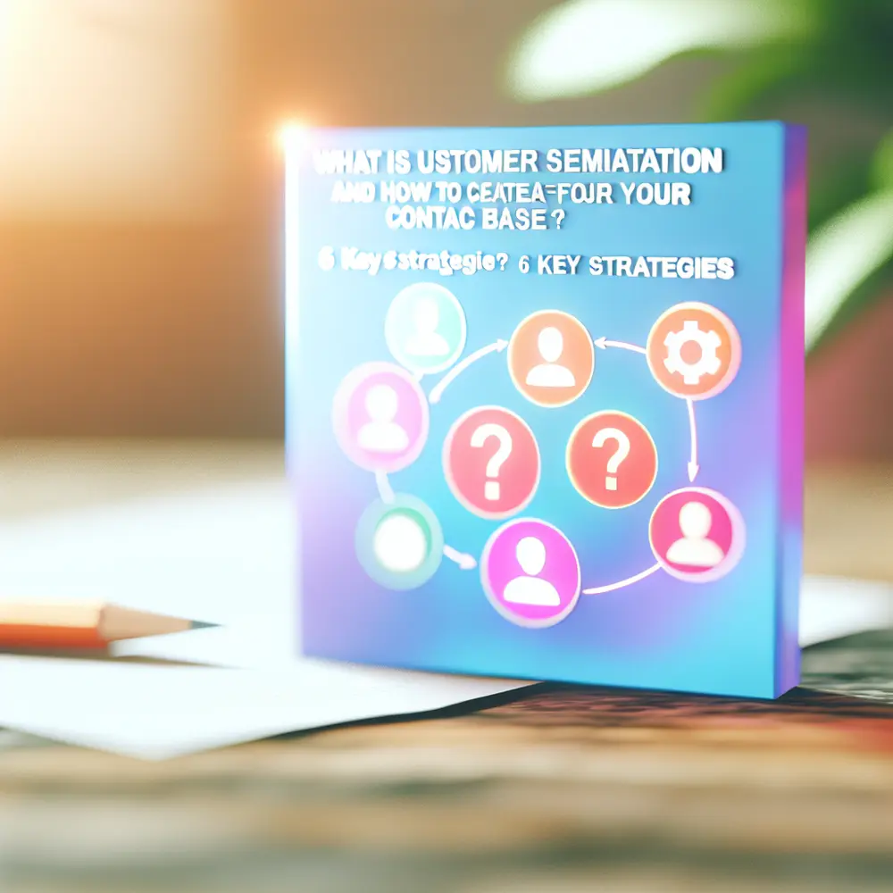 ¿Qué Es la Segmentación de Clientes y Cómo Categorizar Su Base de Contactos? 6 Estrategias Cruciales