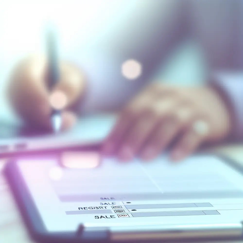 Sales Registration: How to Record a Sale Step by Step