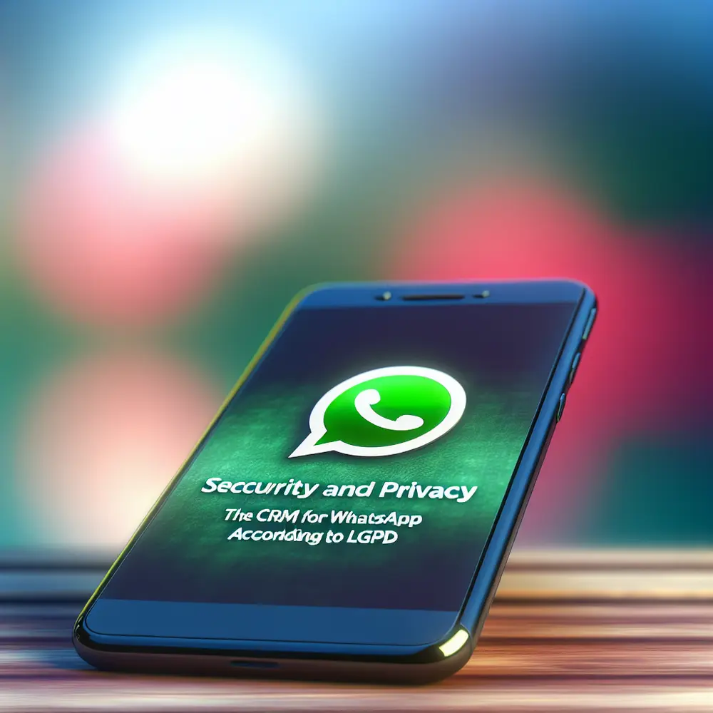 Security and Privacy: The CRM for WhatsApp in Compliance with LGPD