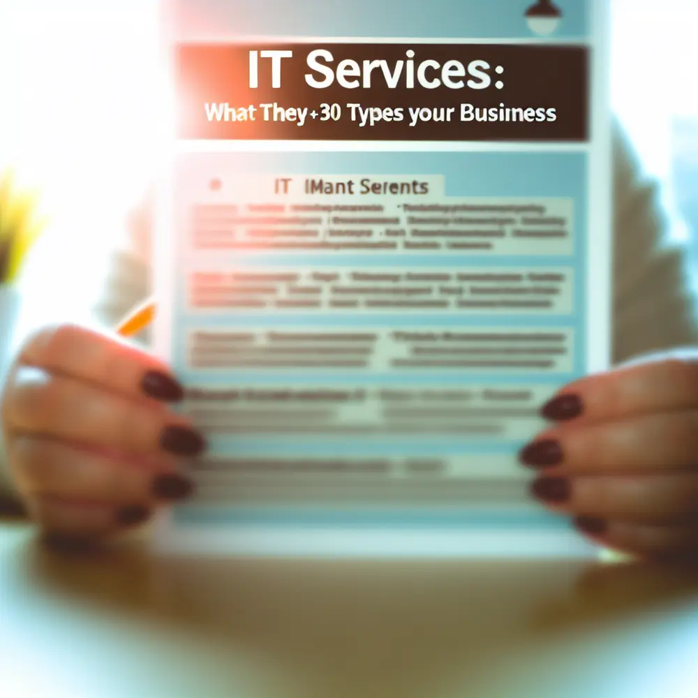 Servicios de TI: Qué Son + 30 Tipos para Tu Negocio