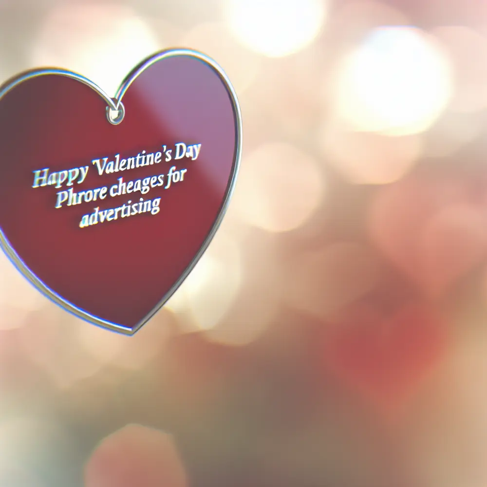 Valentine's Day Phrases for Advertising