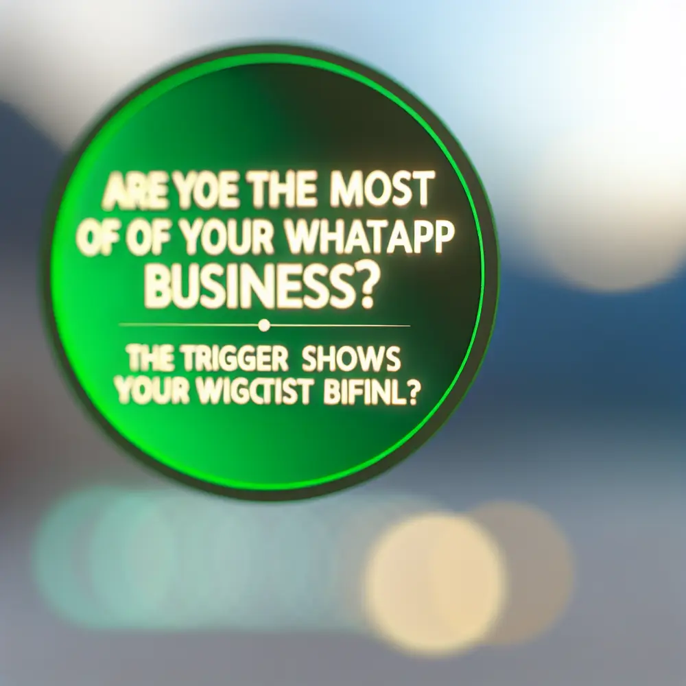Você Está Aproveitando ao Máximo o Seu WhatsApp Business? O Disparador Mostra o Caminho.