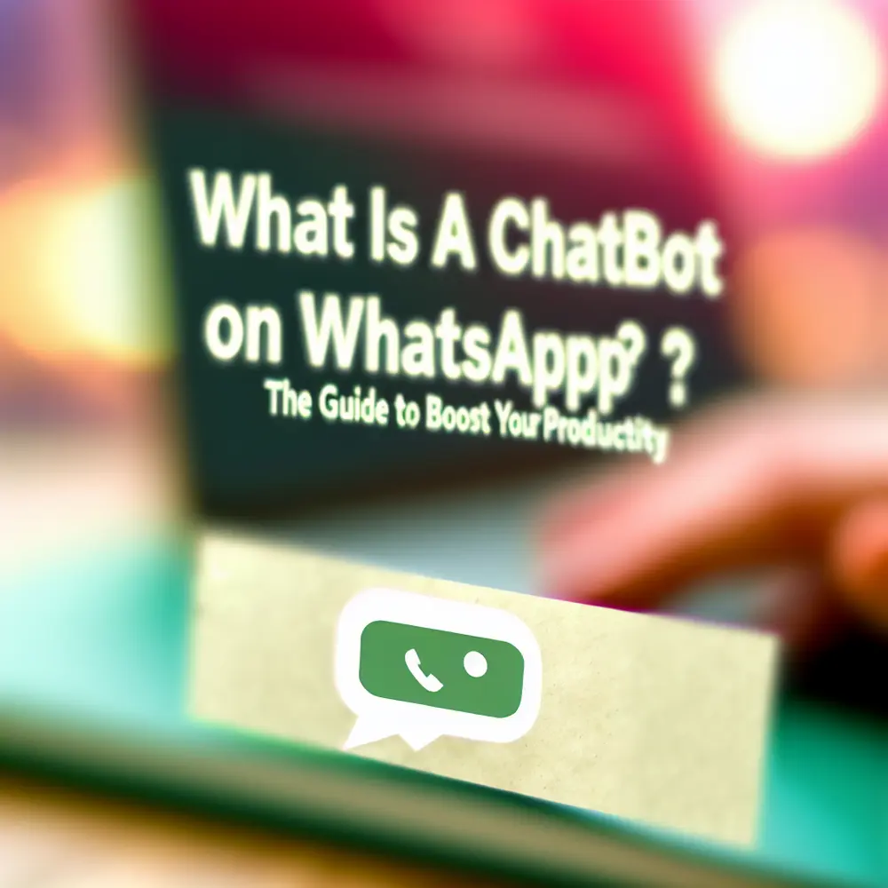 What is a Chatbot on WhatsApp? [COMPLETE GUIDE] The Guide to Boost Your Productivity