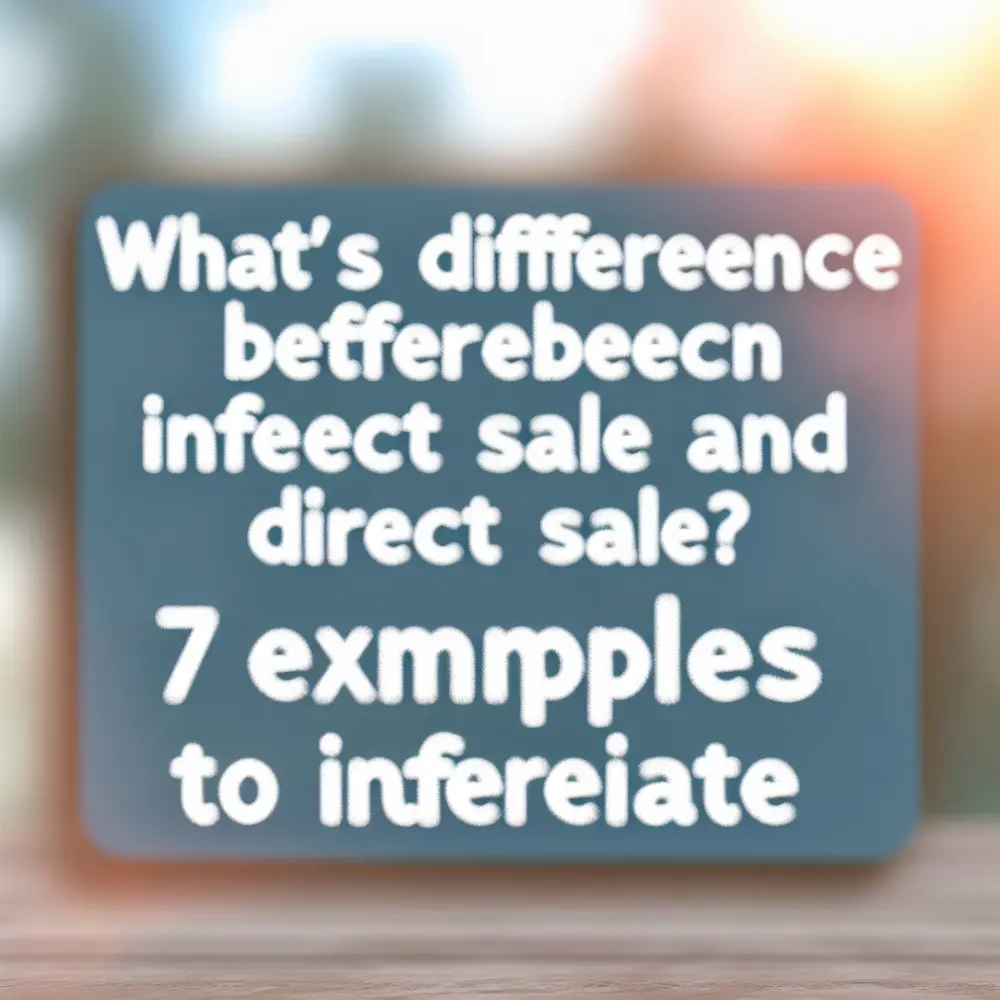 What Is the Difference Between Direct and Indirect Sales? 7 Examples to Differentiate