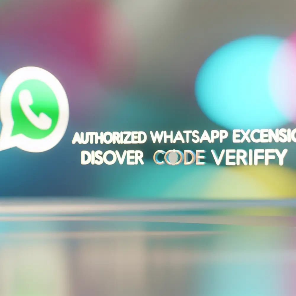 WhatsApp Authorized Extension: Meet Code Verify