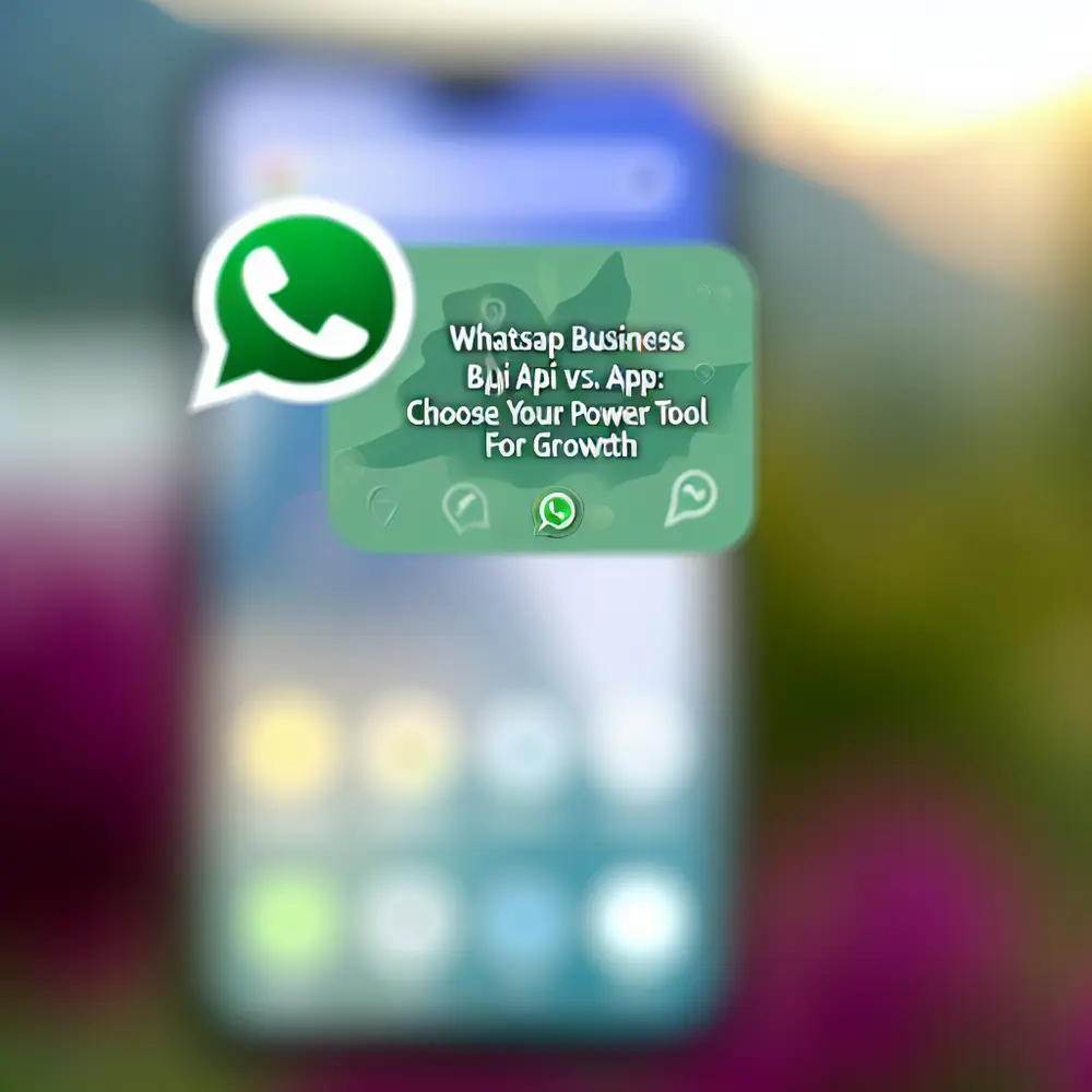 WhatsApp Business API vs. App: Elige Tu Herramienta Poderosa para el Crecimiento