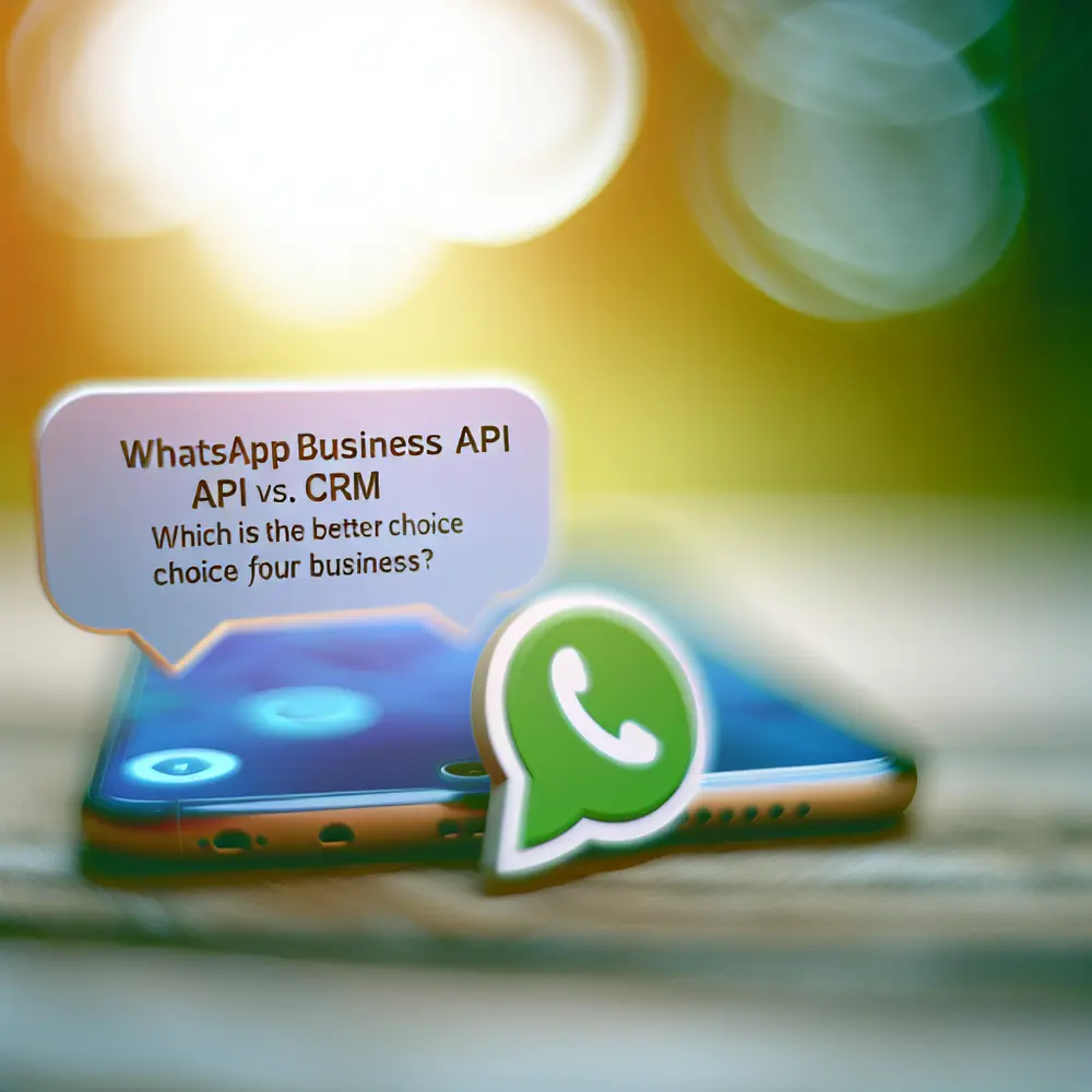 WhatsApp Business API vs. CRM: ¿Cuál es la Mejor Opción para Su Empresa?