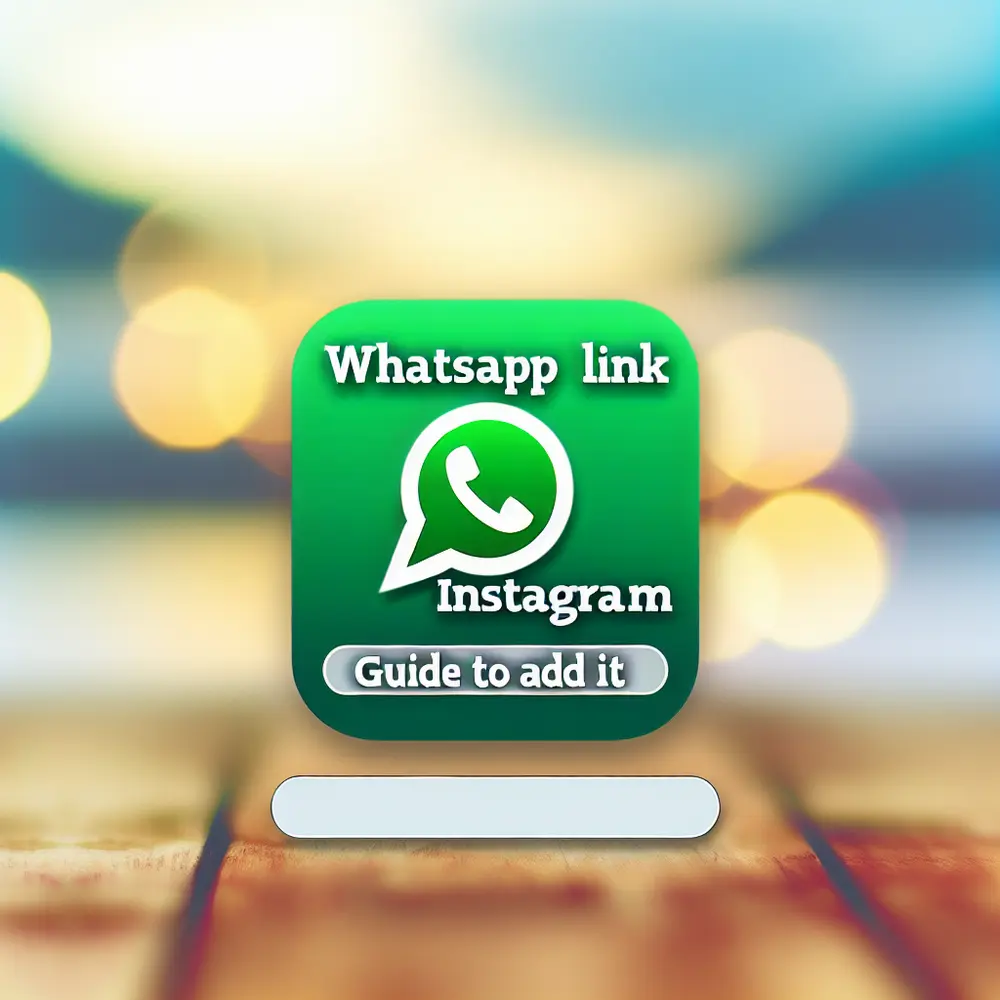 WhatsApp Link for Instagram: A Guide to Adding It