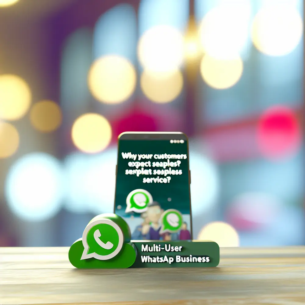 Why Your Customers Expect Seamless Customer Service? The WhatsApp Business Multi-User is the Key.