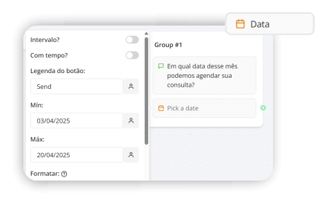 imput data