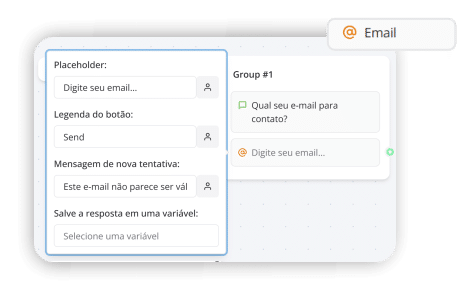 imput email