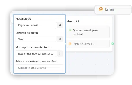 imput email