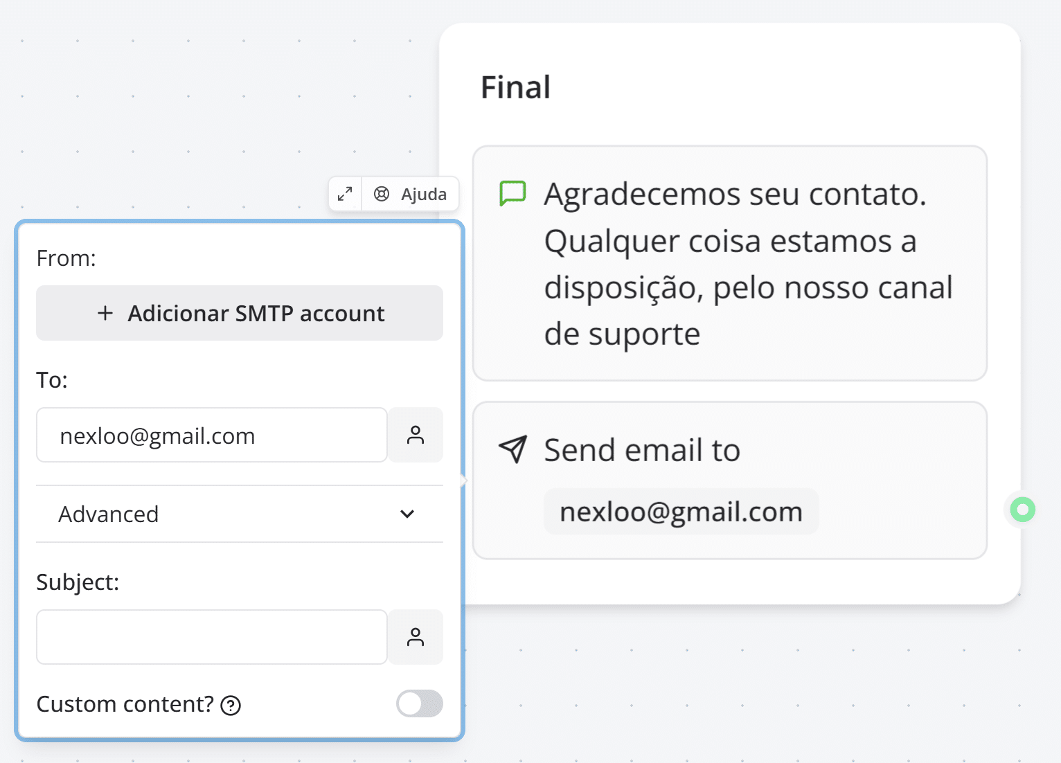 Enviar e-mail