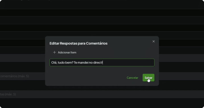 20- resposta ao comentário
