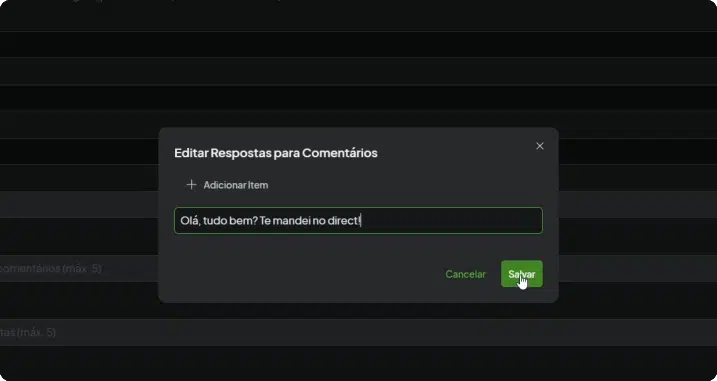 20- resposta ao comentário
