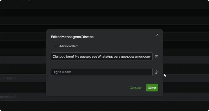 21- resposta no direct